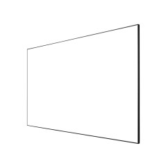 Grandview Edge Fixed Frame White WB7 - Premium Movie Experience with Exceptional Clarity (PE-G106(16:9)WB7(R4))